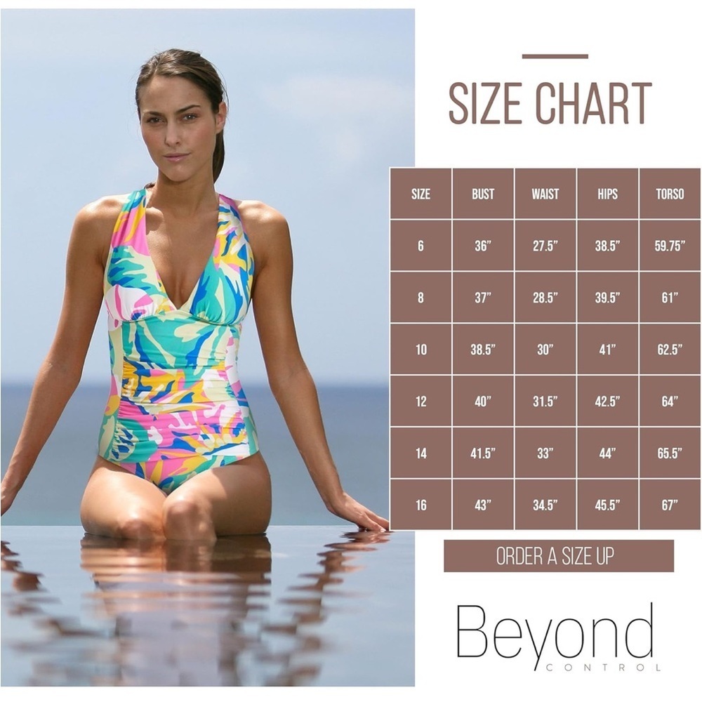 Beyond Control One Piece Swimsuit,‎ Bathing Suit for Women with Tummy Control - Picture 8 of 16